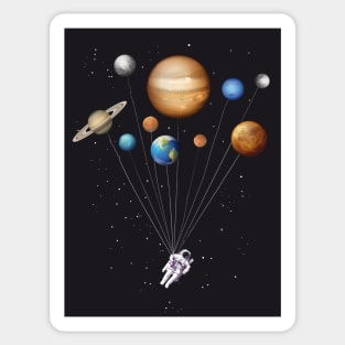 Space Traveller Sticker